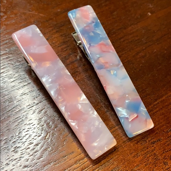 Anthropologie Accessories - Set of brand new acrylic hair clips